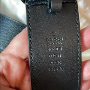 Gucci Classic Black Leather Accessory
